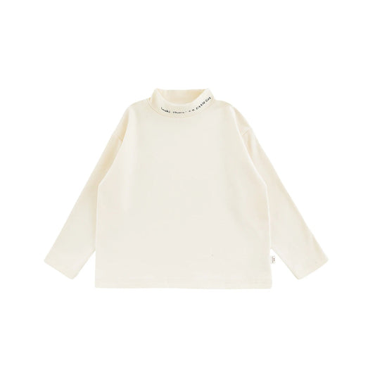 Maglia Invernale da Ragazzo a Maniche Lunghe con Collo Alto in Cotone – Beige, Nero o Grigio - 2x - 26% - Klotheds