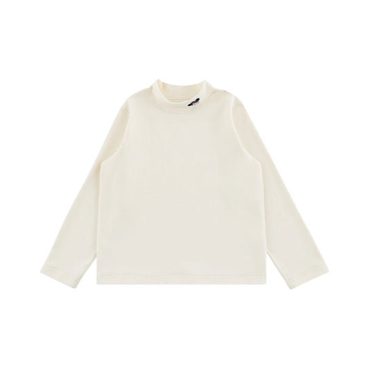 Maglione Invernale da Ragazzo a Collo Alto in Maglia di Cotone con Ricamo – Beige, Grigio, Azzurro, Marrone o Nero - 2x - 26% - Klotheds