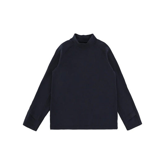 Maglione Invernale da Ragazzo a Collo Alto in Maglia Spessa – Blu, Beige o Grigio - 2x - 26% - Klotheds