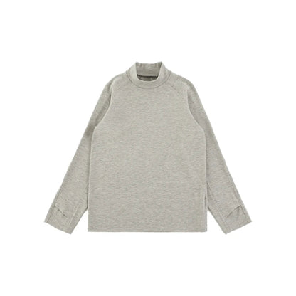 Maglione Invernale da Ragazzo a Collo Alto in Maglia Spessa – Blu, Beige o Grigio - 2x - 26% - Klotheds