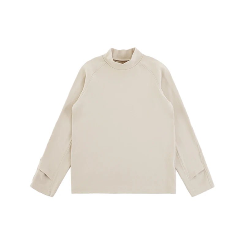 Maglione Invernale da Ragazzo a Collo Alto in Maglia Spessa – Blu, Beige o Grigio - 2x - 26% - Klotheds