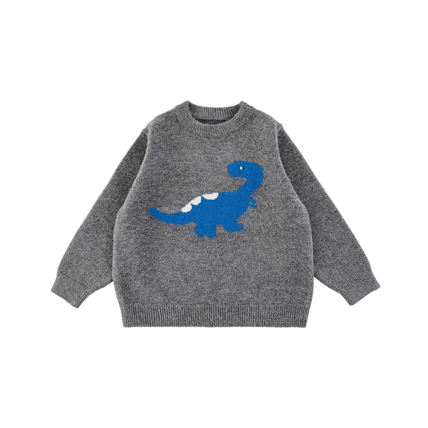 Maglione Invernale da Unisex in Maglia Jacquard con Motivo Animali – Grigio, Cachi, Grigio Scuro, Marrone, Nero o Grigio Chiaro - 2x - 26% - Klotheds