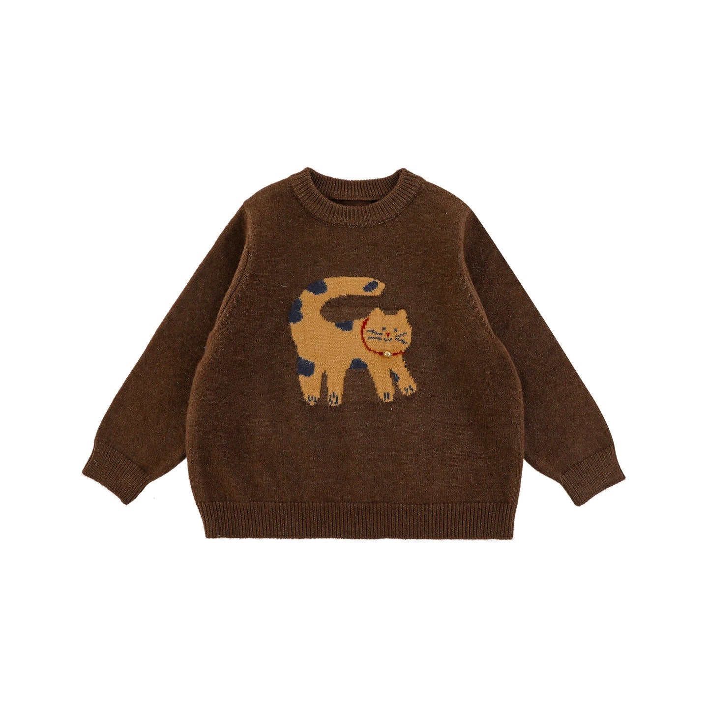 Maglione Invernale da Unisex in Maglia Jacquard con Motivo Animali – Grigio, Cachi, Grigio Scuro, Marrone, Nero o Grigio Chiaro - 2x - 26% - Klotheds