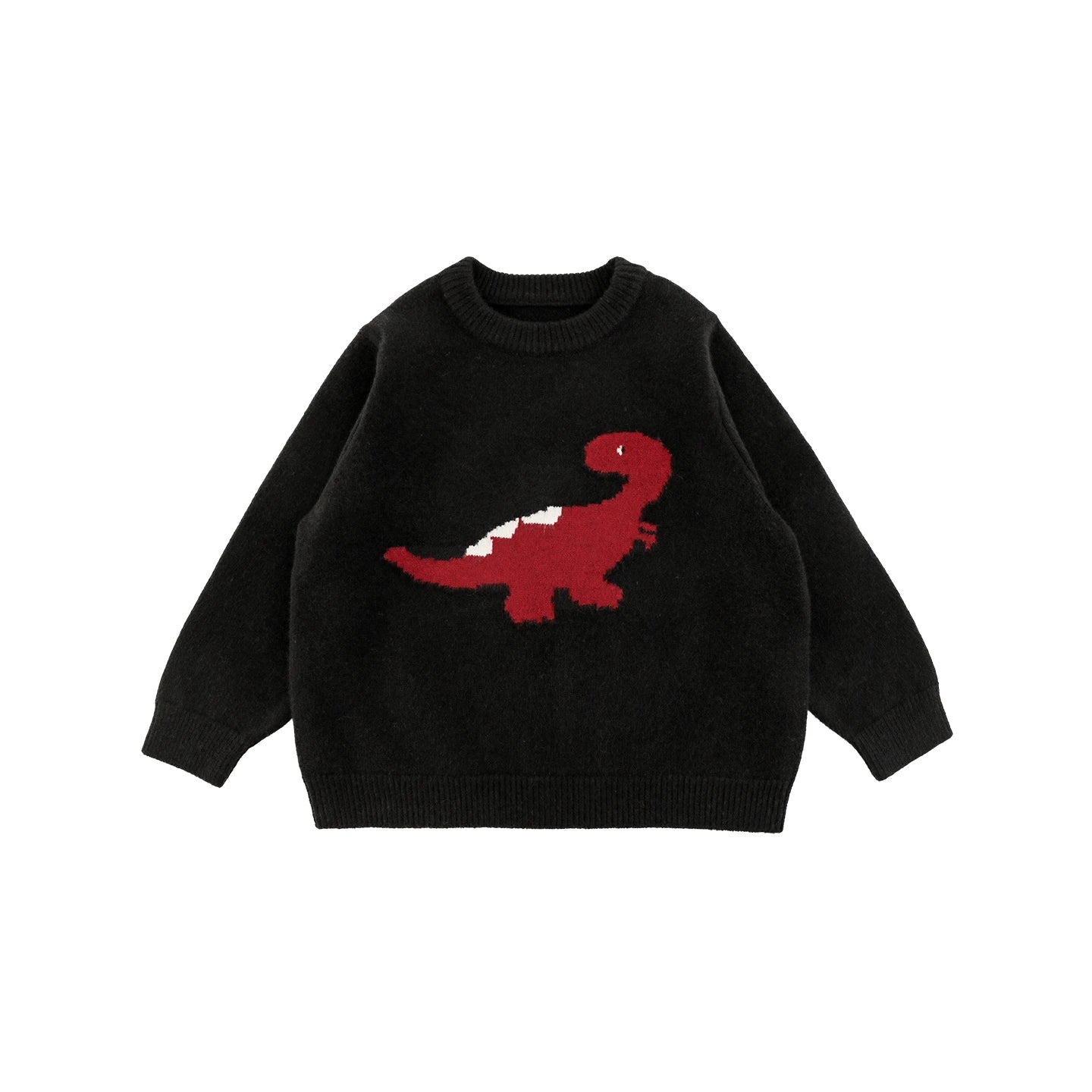 Maglione Invernale da Unisex in Maglia Jacquard con Motivo Animali – Grigio, Cachi, Grigio Scuro, Marrone, Nero o Grigio Chiaro - 2x - 26% - Klotheds