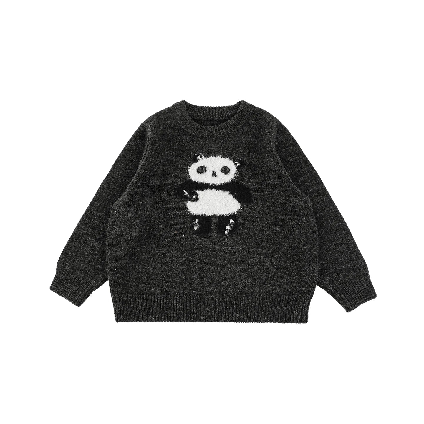 Maglione Invernale da Unisex in Maglia Jacquard con Motivo Animali – Grigio, Cachi, Grigio Scuro, Marrone, Nero o Grigio Chiaro - 2x - 26% - Klotheds