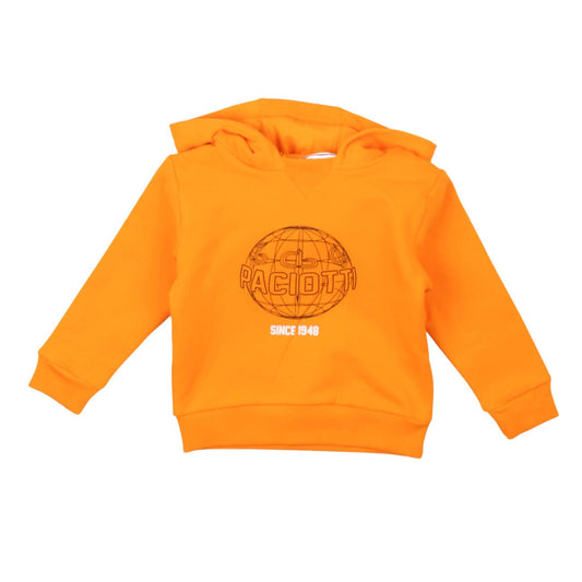 Paciotti - Felpa con Cappuccio Arancione - Klotheds