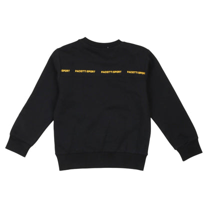 Paciotti - Felpa Girocollo Nera - Klotheds