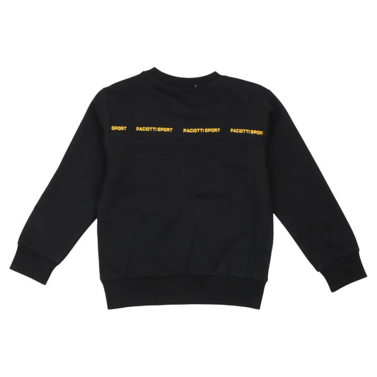 Paciotti - Felpa Girocollo Nera - Klotheds