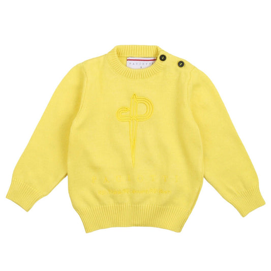 Paciotti - Maglione Girocollo Giallo - Klotheds