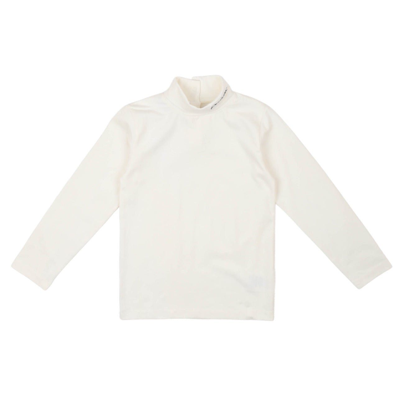 Paciotti - T-Shirt Manica Lunga Collo Alto Panna - Klotheds