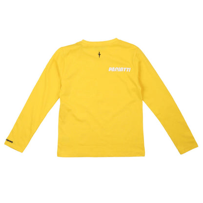Paciotti - T-Shirt Manica Lunga Gialla - Klotheds