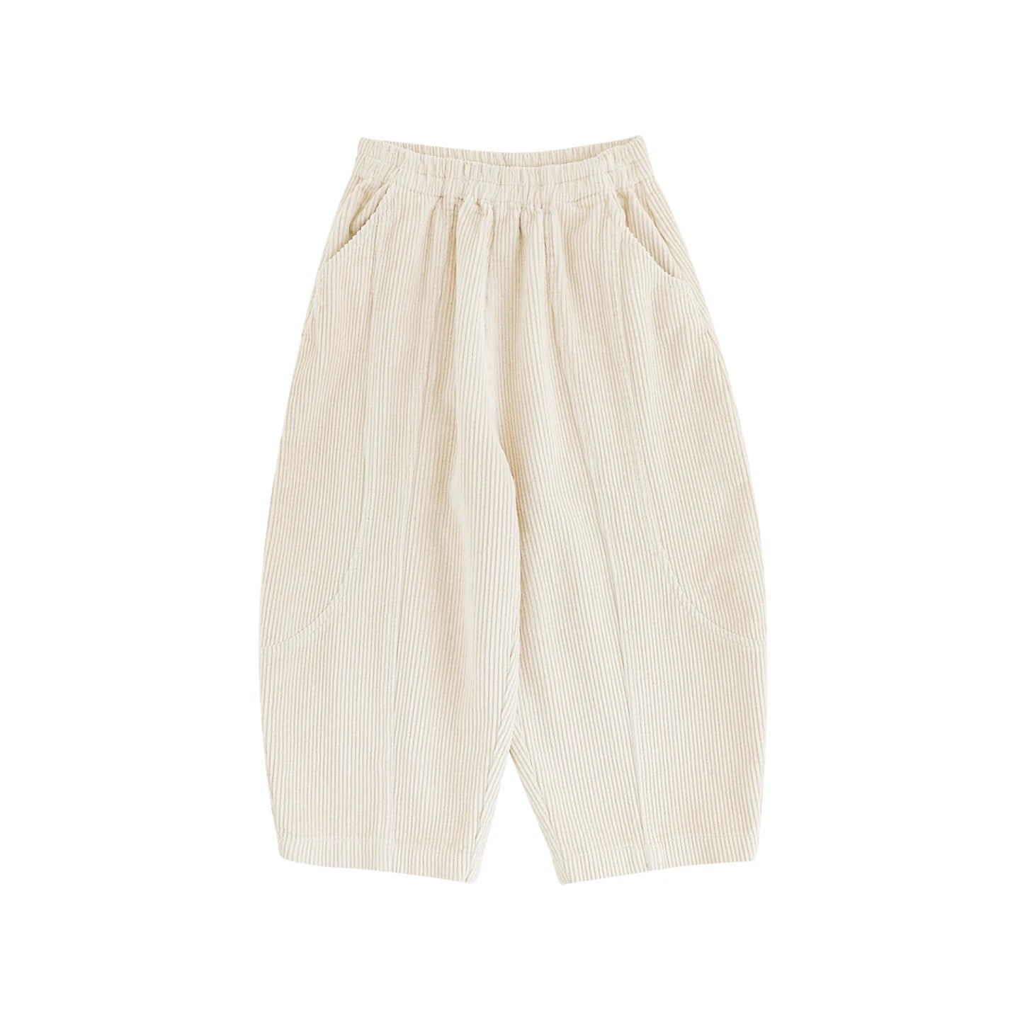 Pantaloni in velluto a coste larghi per bambino – marroni o beige - Klotheds