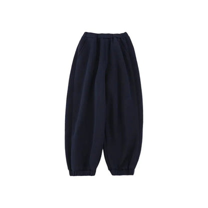 Pantaloni Sportivi Invernali da Ragazzo in Velluto Caldo – Blu, Nero o Grigio - 2x - 26% - Klotheds