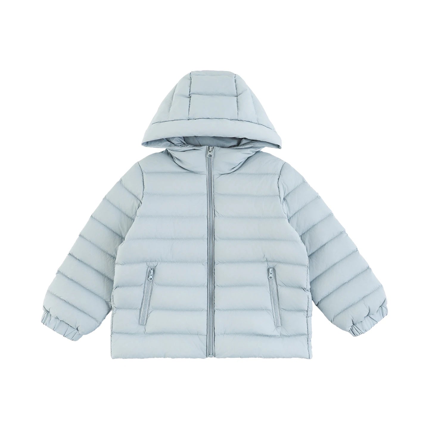 Piumino Invernale da Bambina con Cappuccio Imbottito e Caldo – Rosa, Azzurro, Nero o Rosso - Klotheds