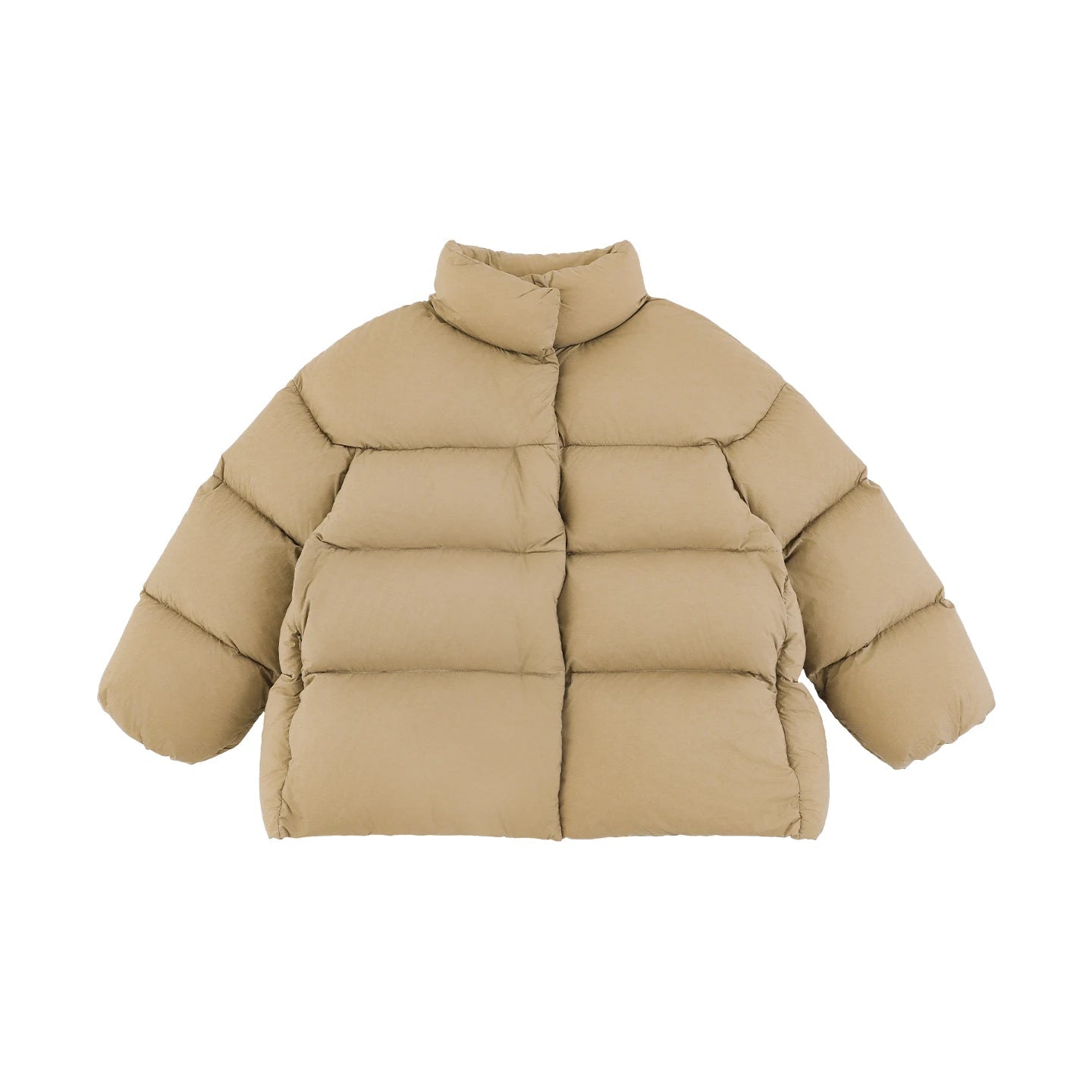 Piumino Invernale da Bambina con Colletto Morbido e Caldo – Rosa, Cachi o Nero - Klotheds