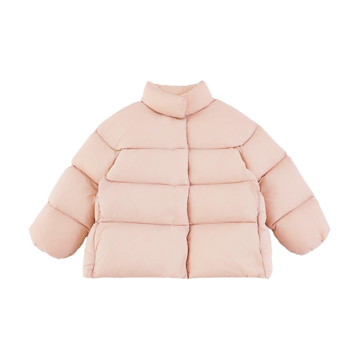 Piumino Invernale da Bambina con Colletto Morbido e Caldo – Rosa, Cachi o Nero - Klotheds