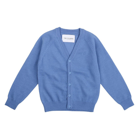Trussardi - Cardigan Menkent Blue Sky - Klotheds