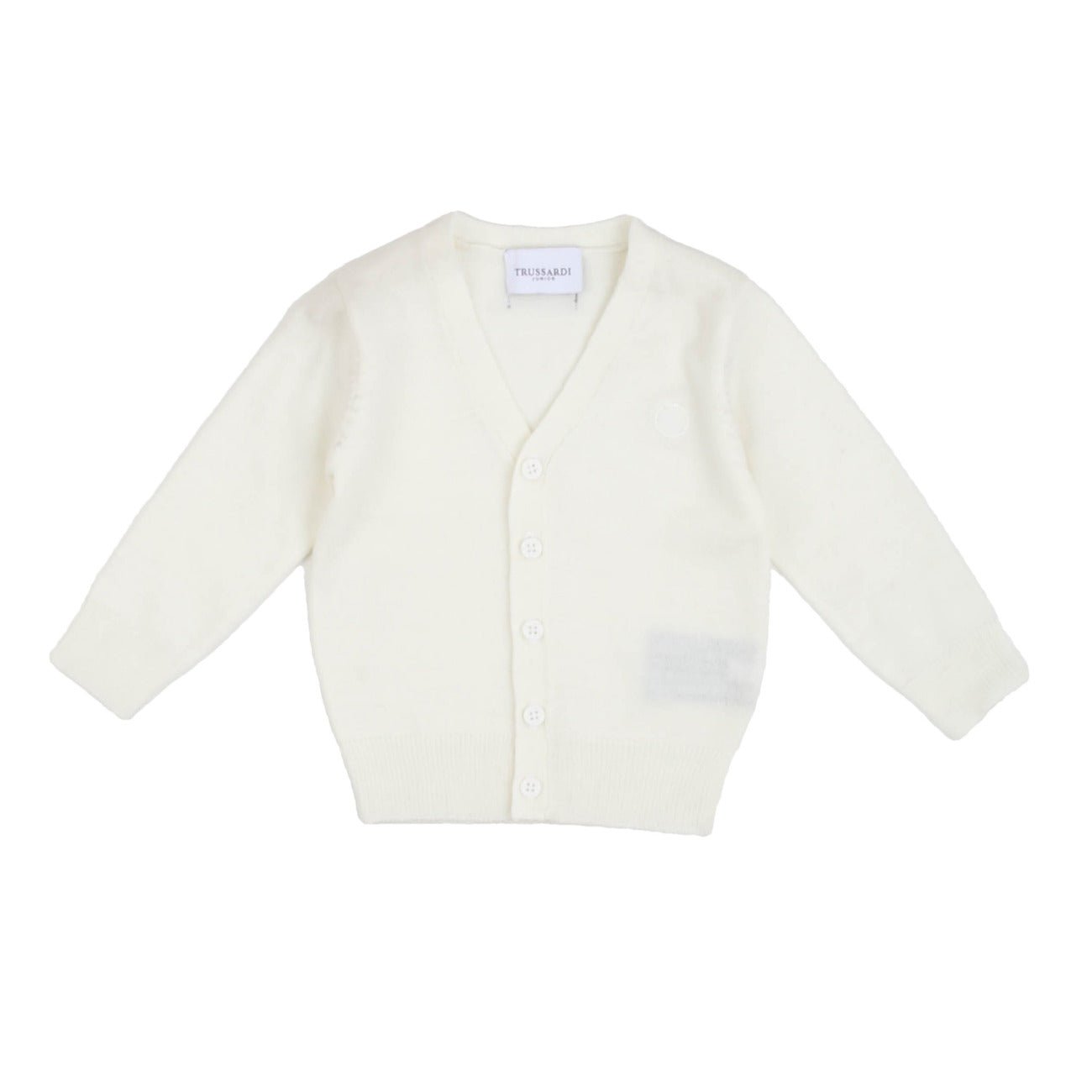 Trussardi - Cardigan Polyt Latte - Klotheds