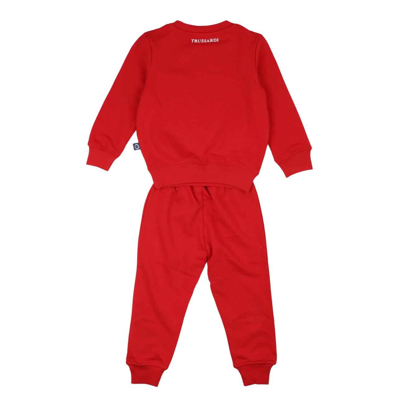 Trussardi - Completo Felpa e Pantaloni Kirt Rosso - Klotheds