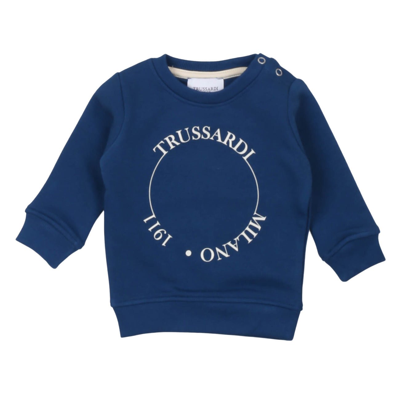 Trussardi - Felpa Cosanza Blu Navy - Klotheds