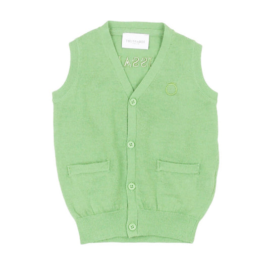 Trussardi - Gilet Maglione Aned Verde - Klotheds