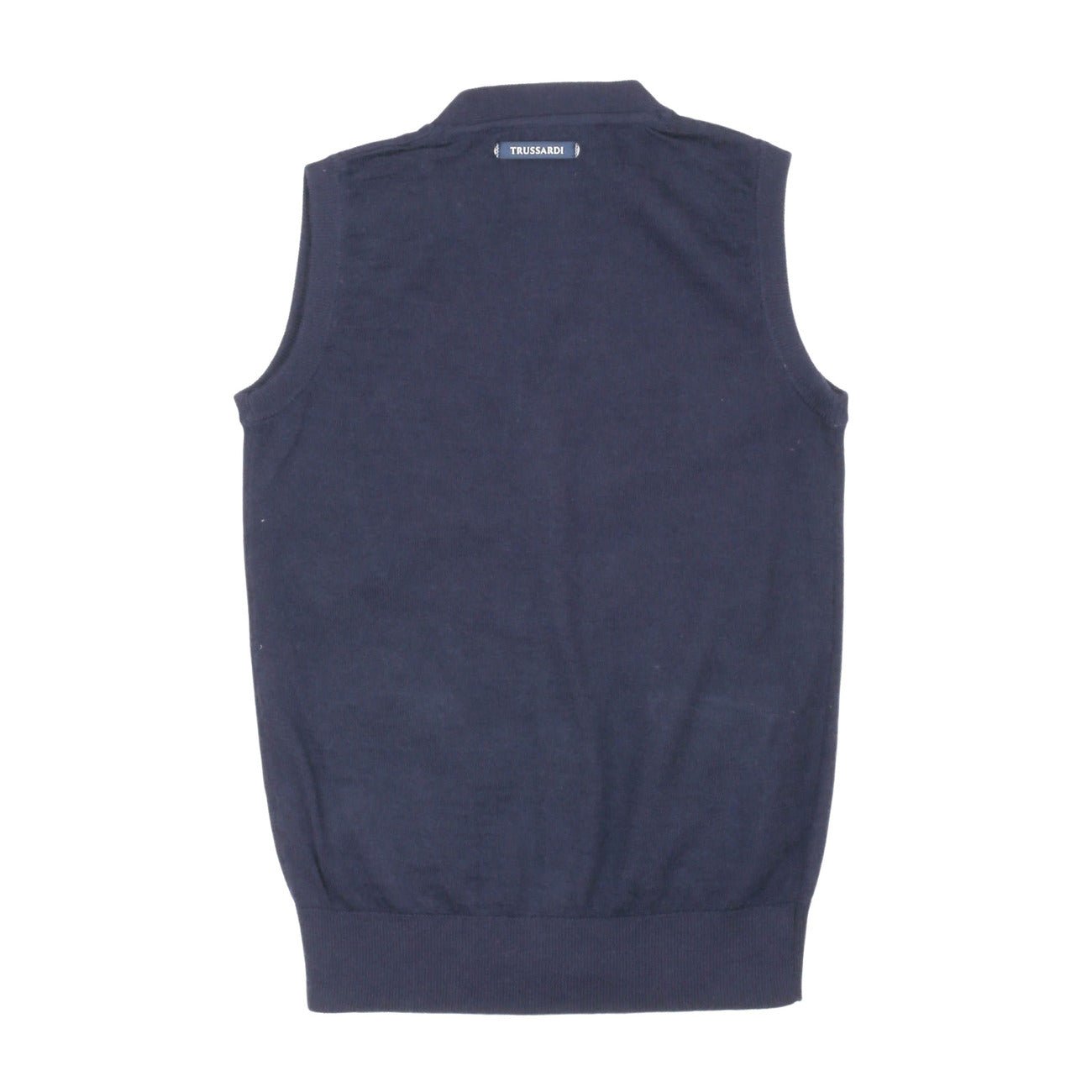 Trussardi - Gilet Maglione Danem Blu Navy - Klotheds