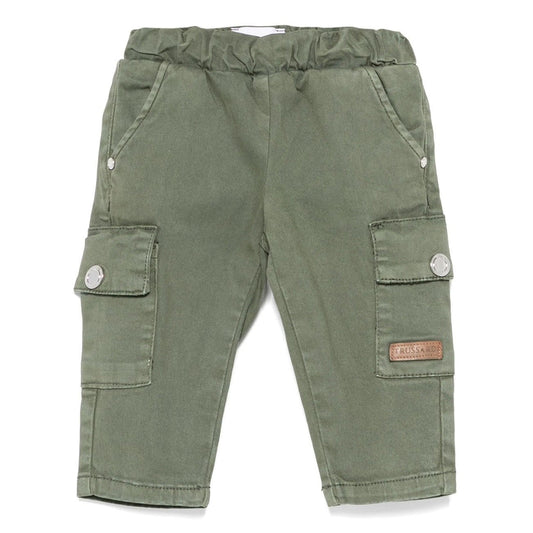Trussardi - Pantaloni Bork Verde Militare - Klotheds