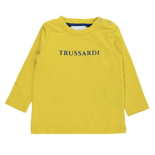 Trussardi - T-shirt Akion Giallo e Blu Navy - Klotheds