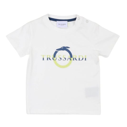 Trussardi - T-shirt Shawon Off White - Klotheds