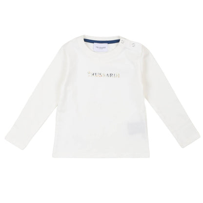 Trussardi - T-shirt Stanly Bianco - Klotheds