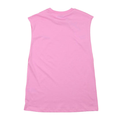 msgm - JERSEY SLEEVELESS UNISEX PINK LILAC