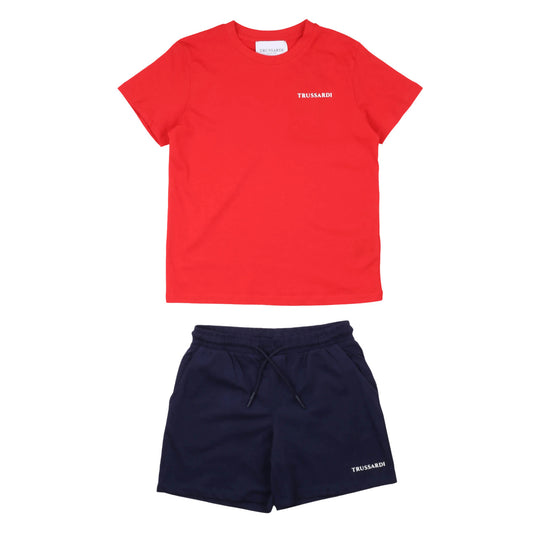 trussardi - COMPLETO T-SHIRT+BERMUDA OLICI