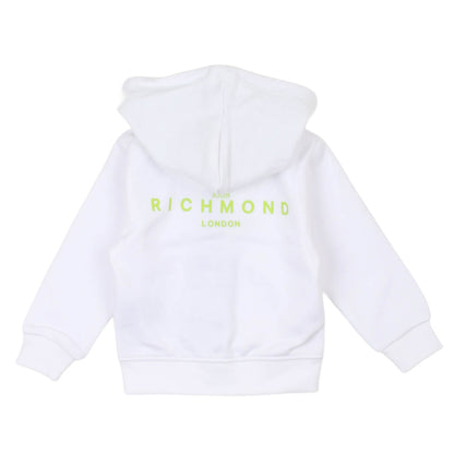 john richmond - FELPA CON ZIP YOIMUR