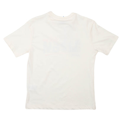 msgm - JERSEY T-SHIRT BOY CREMA/CREAM
