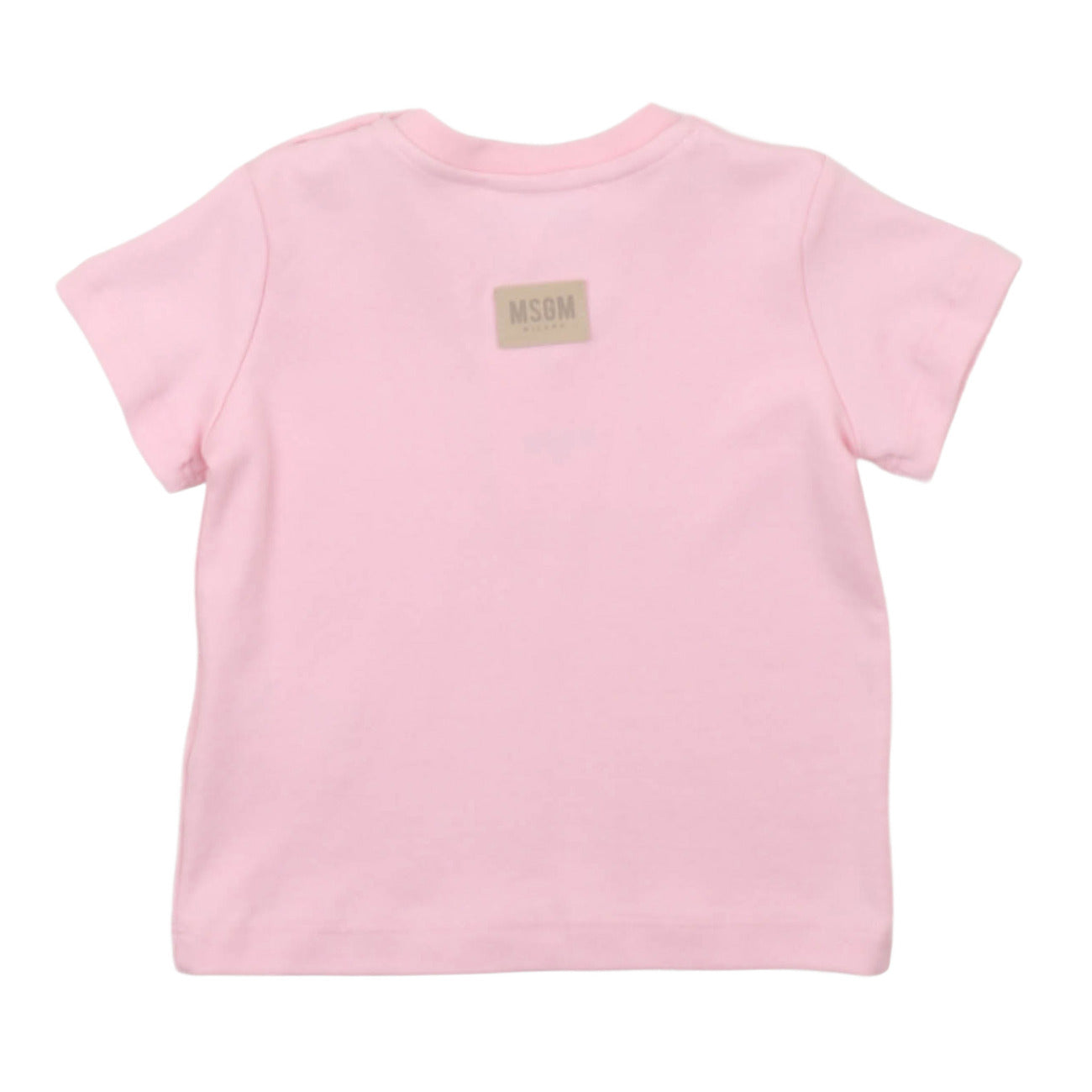 msgm - LIGHT INTERLOCK T-SHIRT LIGHT INTERLOCK