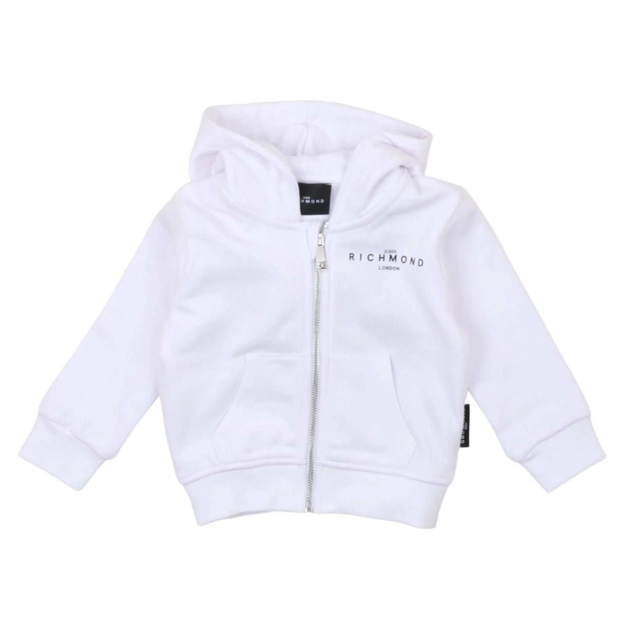 john richmond - FELPA CON ZIP LIPPER