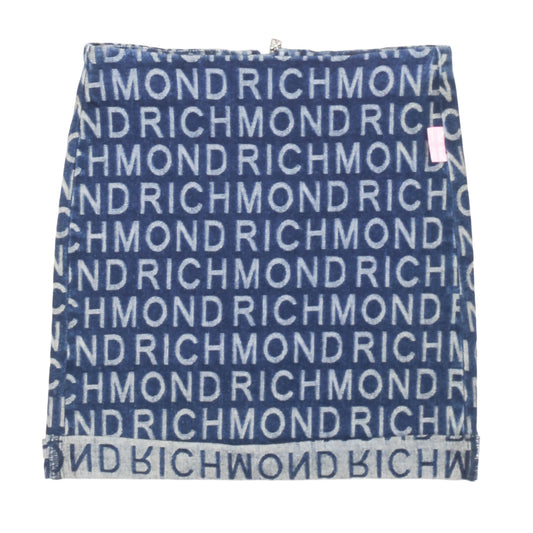 john richmond - GRAMMAS DENIM SKIRT