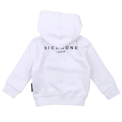 john richmond - FELPA CON ZIP LIPPER