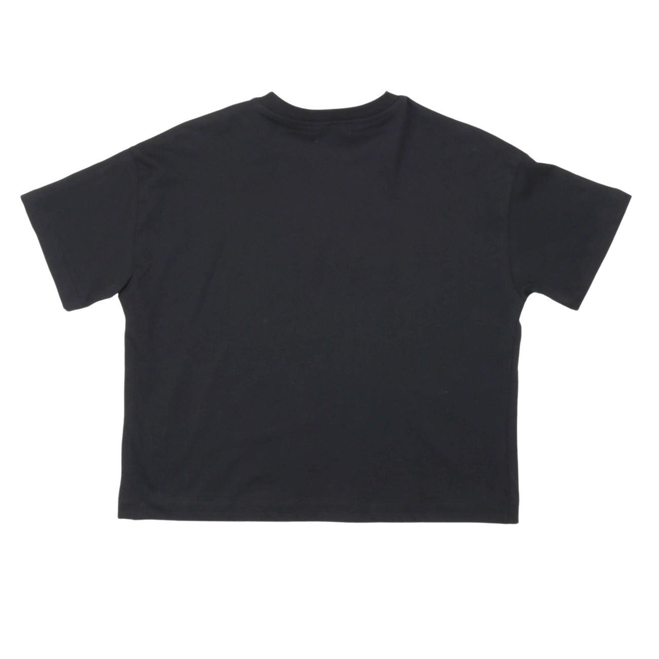 msgm - JERSEY BOX T-SHIRT GIRL NERO/BLACK