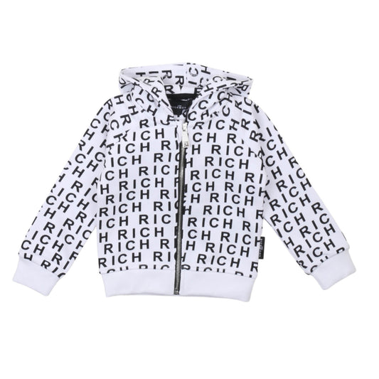 John Richmond - FEDANI ZIP-UP SWEATSHIRT