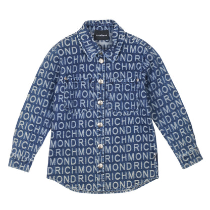 john richmond - CAMICIA IN DENIM BILLIS