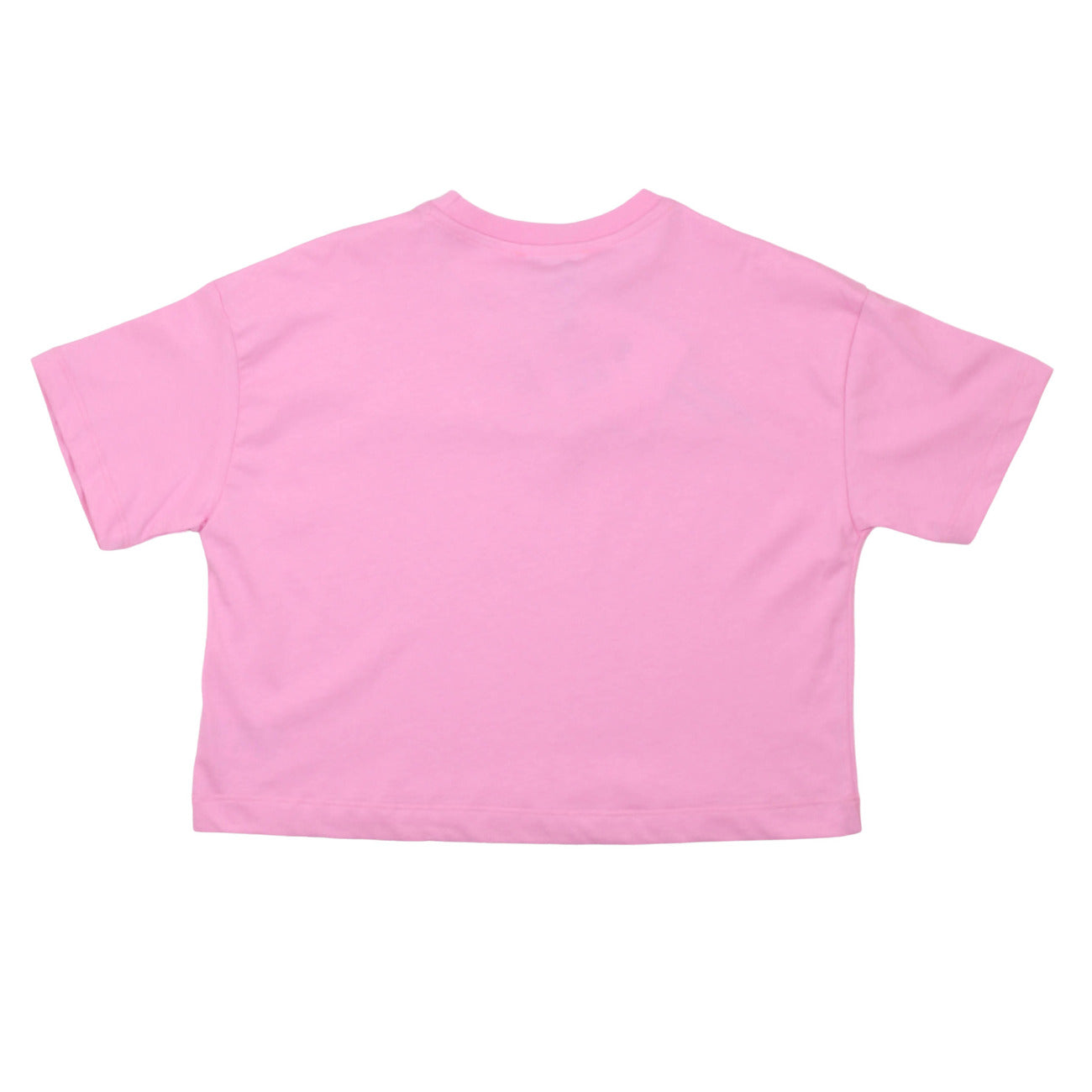msgm - JERSEY BOX  T-SHIRT GIRL PINK LILAC