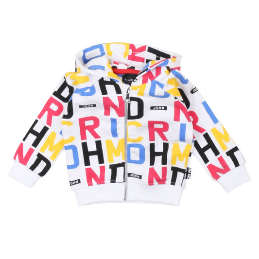 john richmond - FELPA CON ZIP GABBIS