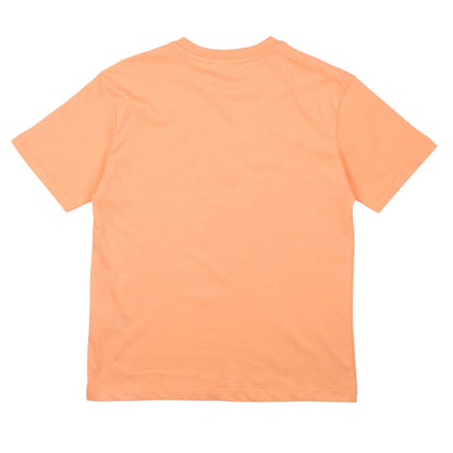 msgm - JERSEY T-SHIRT JUNIOR UNISEX PEACH/PEACH