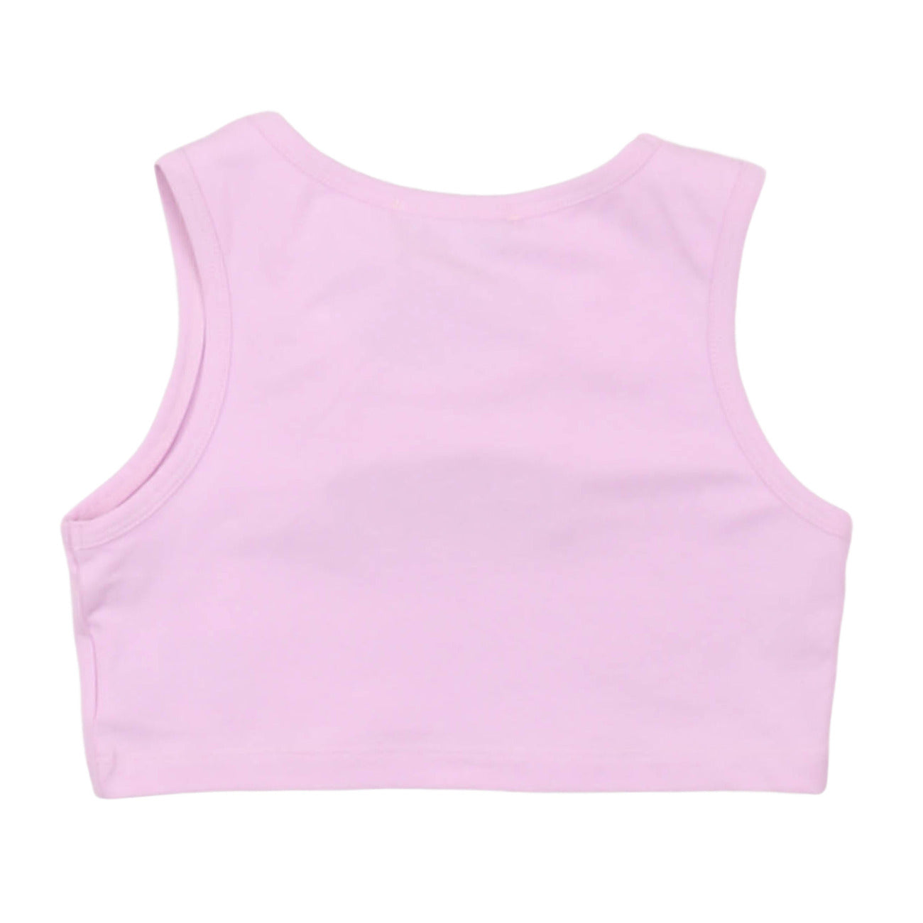 msgm - STRETCH JERSEY TOP GIRL PINK LILAC