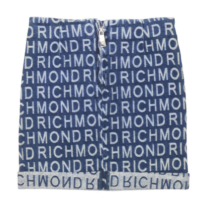 john richmond - GRAMMAS DENIM SKIRT