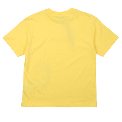 msgm - JERSEY T-SHIRT GIRL PRIMROSE YELLOW