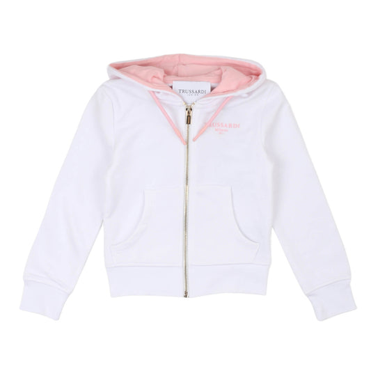 trussardi - FELPA CON ZIP KAISER