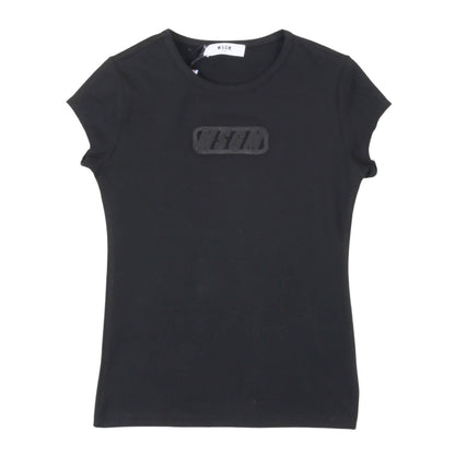 msgm - STRETCH JERSEY GIRL NERO/BLACK