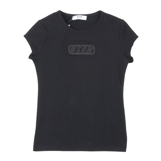msgm - STRETCH JERSEY GIRL NERO/BLACK